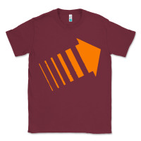 Burgundy david legion arrow Classic Tee - StudioElite