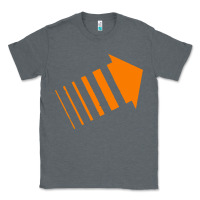 Charcoal Heather david legion arrow Classic Tee - StudioElite