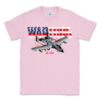 Bubblegum Pink Military Airplane A-10 Warthog American Flag Classic Tee - StudioElite