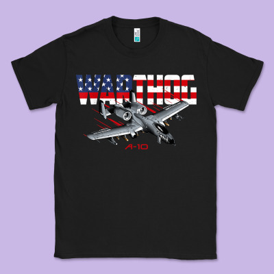 Military Airplane A-10 Warthog American Flag Classic Tee Designed By Studioelite