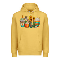 Rodeo Coffee Cups Premium Hoodie | Teevron