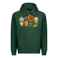Sports Green rodeo coffee cups Premium Hoodie - AdoDesignShop