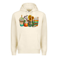 Tofu rodeo coffee cups Premium Hoodie - AdoDesignShop