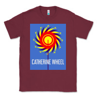 Burgundy The Essential Design-(Catherine-Wheel) Classic Tee - StudioElite
