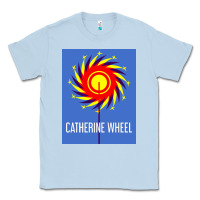 Dusty Blue The Essential Design-(Catherine-Wheel) Classic Tee - StudioElite