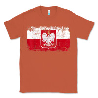 Copper poland polska flag vintage  men women kids  poland t shirt Classic Tee - StudioElite