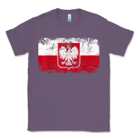 Lavender poland polska flag vintage  men women kids  poland t shirt Classic Tee - StudioElite