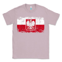 Lilac poland polska flag vintage  men women kids  poland t shirt Classic Tee - StudioElite