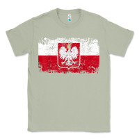 Matcha poland polska flag vintage  men women kids  poland t shirt Classic Tee - StudioElite