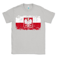 Moon Dust poland polska flag vintage  men women kids  poland t shirt Classic Tee - StudioElite