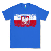 True Royal poland polska flag vintage  men women kids  poland t shirt Classic Tee - StudioElite