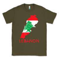 Army Green Lebanon Flag Cedar Tree Beirut Lebanese Arabic Arab Islam Classic Tee - StudioElite
