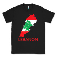 Black Lebanon Flag Cedar Tree Beirut Lebanese Arabic Arab Islam Classic Tee - StudioElite