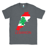 Charcoal Heather Lebanon Flag Cedar Tree Beirut Lebanese Arabic Arab Islam Classic Tee - StudioElite