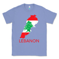 Colony Blue Lebanon Flag Cedar Tree Beirut Lebanese Arabic Arab Islam Classic Tee - StudioElite