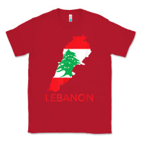 Red Lebanon Flag Cedar Tree Beirut Lebanese Arabic Arab Islam Classic Tee - StudioElite