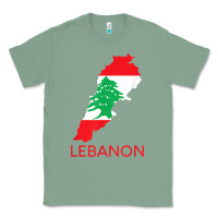 Sage Lebanon Flag Cedar Tree Beirut Lebanese Arabic Arab Islam Classic Tee - StudioElite