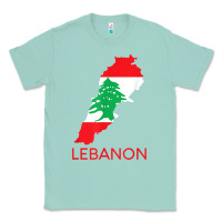 Seafoam Lebanon Flag Cedar Tree Beirut Lebanese Arabic Arab Islam Classic Tee - StudioElite