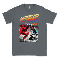 Charcoal Heather dare devil Classic Tee - StudioElite