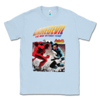 Dusty Blue dare devil Classic Tee - StudioElite