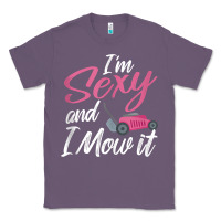 Lavender i'm sexy and i mow it funny mow pun tank top Classic Tee - StudioElite