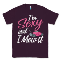 Plum i'm sexy and i mow it funny mow pun tank top Classic Tee - StudioElite