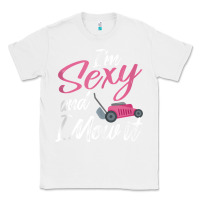 White i'm sexy and i mow it funny mow pun tank top Classic Tee - StudioElite