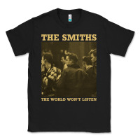 Black the smiths the world won't listen gift men women Classic Tee - StudioElite