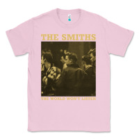 Bubblegum Pink the smiths the world won't listen gift men women Classic Tee - StudioElite
