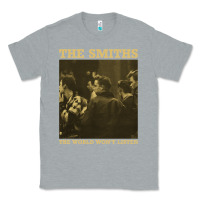 Heather Grey the smiths the world won't listen gift men women Classic Tee - StudioElite