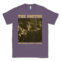 Lavender the smiths the world won't listen gift men women Classic Tee - StudioElite
