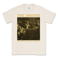 Natural the smiths the world won't listen gift men women Classic Tee - StudioElite
