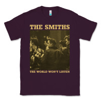 Plum the smiths the world won't listen gift men women Classic Tee - StudioElite