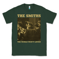 Sports Green the smiths the world won't listen gift men women Classic Tee - StudioElite