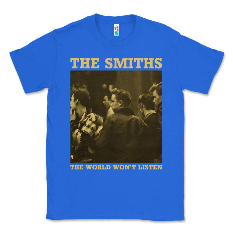 The Smiths The World Won't Listen Gift Men Women Classic Tee by StudioElite | Teevron