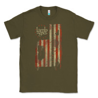 Army Green lamb of god, pure american metal flag Classic Tee - StudioElite