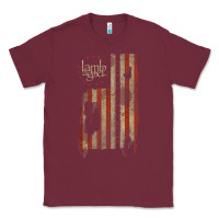 Burgundy lamb of god, pure american metal flag Classic Tee - StudioElite