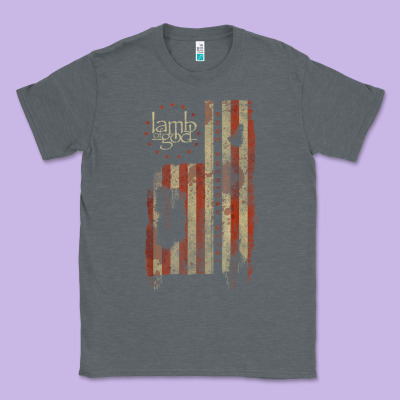Lamb Of God, Pure American Metal Flag Classic Tee Designed By Studioelite