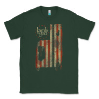 Sports Green lamb of god, pure american metal flag Classic Tee - StudioElite