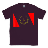 Plum african american heritage flag 1967 black history copy Classic Tee - StudioElite