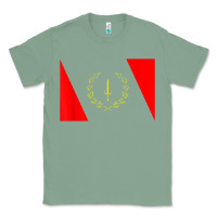 Sage african american heritage flag 1967 black history copy Classic Tee - StudioElite