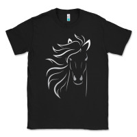 Black horse lover gifts Classic Tee - StudioElite