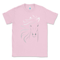 Bubblegum Pink horse lover gifts Classic Tee - StudioElite