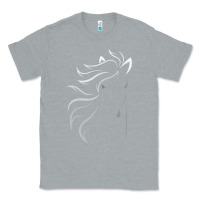 Heather Grey horse lover gifts Classic Tee - StudioElite