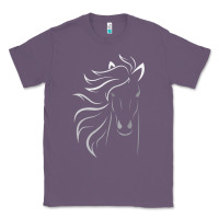 Lavender horse lover gifts Classic Tee - StudioElite