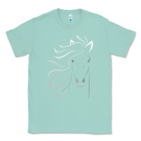 Seafoam horse lover gifts Classic Tee - StudioElite