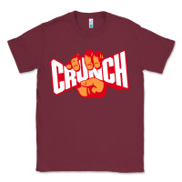 Burgundy the crunch fitness Classic Tee - StudioElite