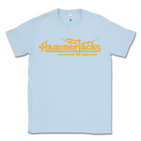 Dusty Blue Hammerjacks 70S Classic Tee - StudioElite