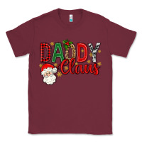 Burgundy Western Daddy Claus Classic Tee - BundleAndBundleShop