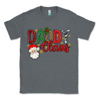 Charcoal Heather Western Daddy Claus Classic Tee - BundleAndBundleShop